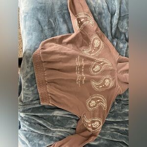 Zip up tale of two wolves hoodie